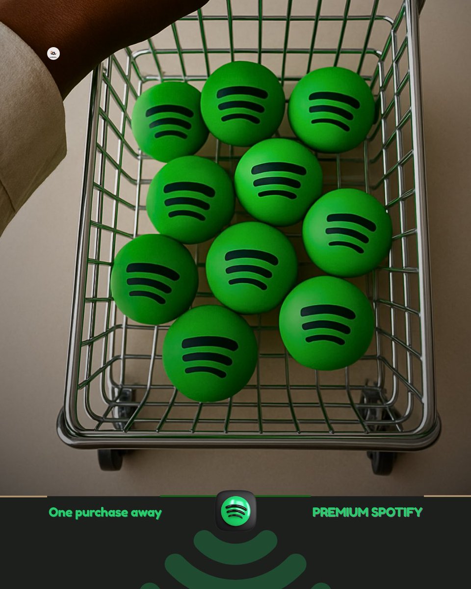 🎧 Check out my design take on Spotify Premium – a basket full of green vibes and endless tunes! With just one purchase, Subscribe to Spotify Premium today and unlock ad-free streaming, offline listening, and exclusive content.
What do you think?