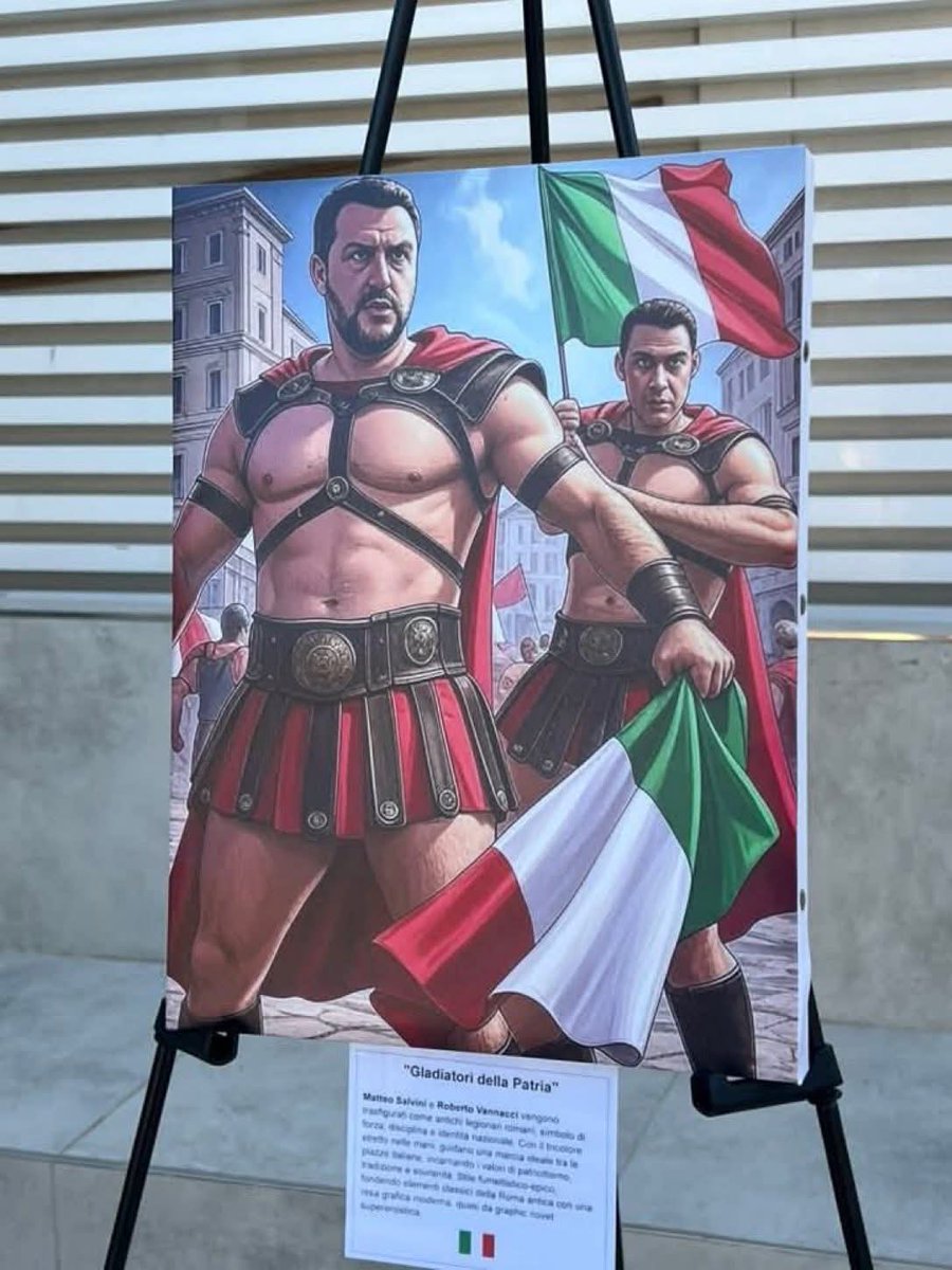MikusRB's tweet image. Nella foto Marco Pisellonio e Incontinentia Deretana.
#Vannacci #Salvini #MontyPython #Lifeofbrian #BriandiNazareth