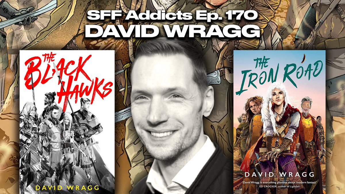Ep. 170 of <a href="/SFFAddictsPod/">SFF Addicts Podcast</a> is LIVE! Join my co-hosts <a href="/mjkuhnbooks/">M. J. Kuhn</a> <a href="/GretaKKelly/">Greta Kelly, Fantasy Author, SFF Addicts Co-Host</a> and I for our interview with author <a href="/itsdavewragg/">Dave "David" Wragg has left the building</a>, where we chat about his new book The Iron Road, mediocre jobs and more.

Stream/download/watch Ep. 170:
linktr.ee/SFFAddicts
youtu.be/CuV1v1nfAus?si