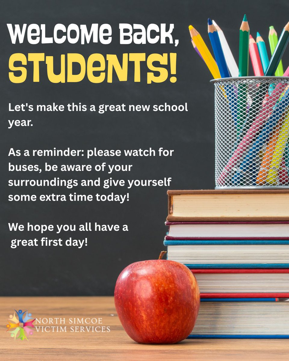 NorthSimcoeVS's tweet image. Welcome back, students! 📚
If you or someone you know is facing trauma, abuse, bullying, or violence—you're not alone.
We're here to help. No judgment, just support. 💙
📞 705-325-5578
🌐 ns-vs.com
#BackToSchool #SupportMatters