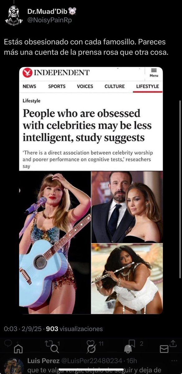 El Miguel que se cree famoso, me acaba de bloquear por esto 💀 Creo que le he tirando un facto demasiado duro.