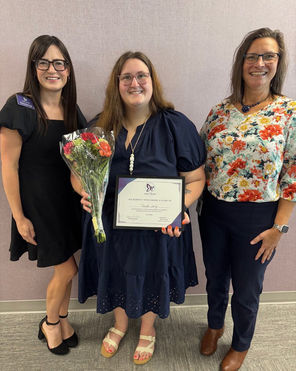 We’re so excited to celebrate Terrah Lang, HR Generalist in Jamestown, as our STAR Award Winner!🌟

Terrah was recognized for consistently going above and beyond her daily responsibilities while exemplifying our core value of teamwork.