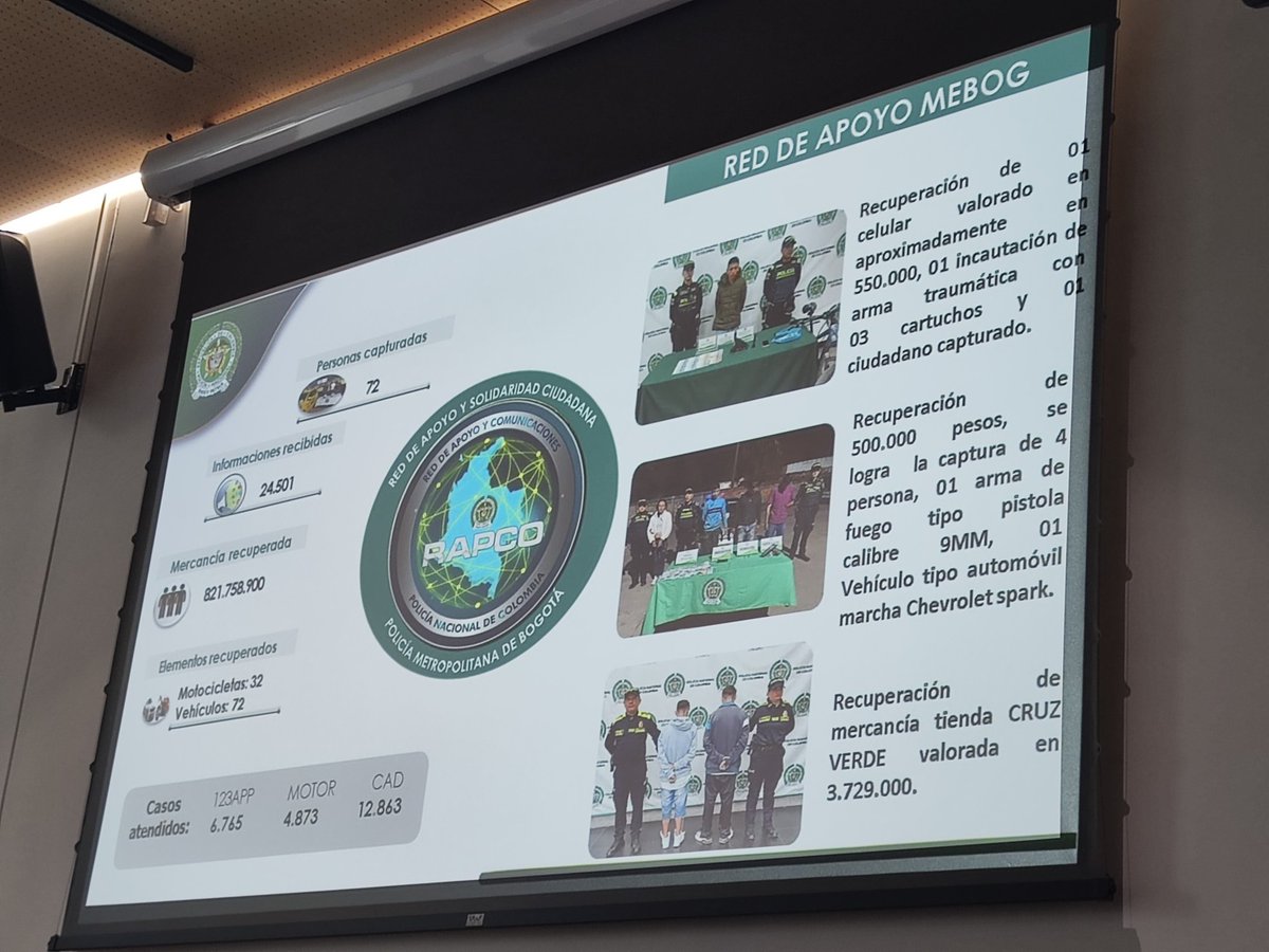 Asistimos a la reunión estratégica de seguridad ciudadana, presidida por el señor Comandante de la <a href="/PoliciaBogota/">Policía Metropolitana de Bogotá</a> junto con los comandantes de las diferentes especialidades y representantes de <a href="/FenalcoBogota/">Fenalco Bogotá Cundinamarca</a>

Estos espacios son una valiosa oportunidad para el trabajo en equipo