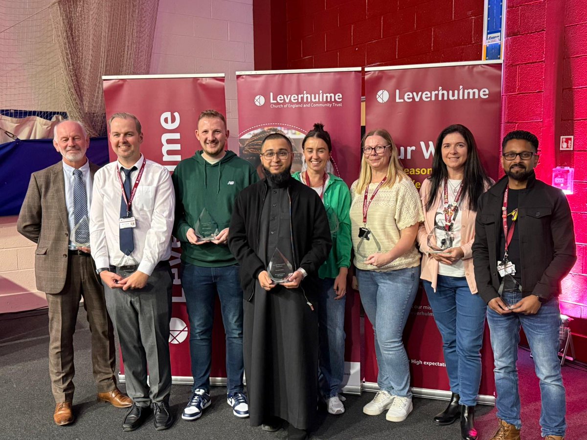 "Give Yourself Permission to Be Great."  

An inspiring start to the year with our Trust Staff Inset Day! It was wonderful to bring everyone together and celebrate the achievements of our staff.  

Congratulations to this year’s Leverhulme Award winners - so well deserved!