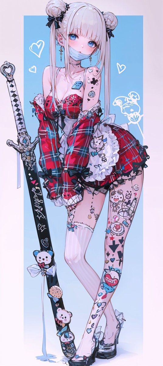 Coharrie_AI's tweet image. お団子ちゃん🍡
#DigitalArt #イラスト #キャラクターデザイン #CharacterDesign #SexyAnime #AIart