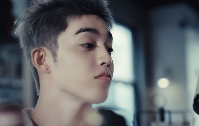 seungcheol’s silver chestnut hair?! 🫠