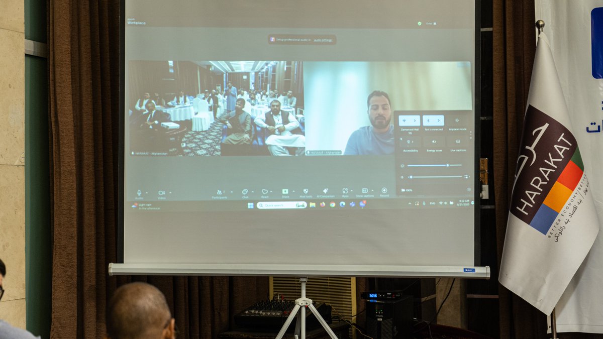 ICPSD &amp; <a href="/UNDPaf/">UNDP Afghanistan</a>, with HARAKAT, held #TradeFacilitation trainings on Aug 25–26 for 120 male entrepreneurs. Opened by Stephen Rodriques, UNDP ResRep, the sessions built:

📦export readiness, 
📋procedures, 
💰finance &amp; 
📈market research skills strengthening #pathways to resilience
