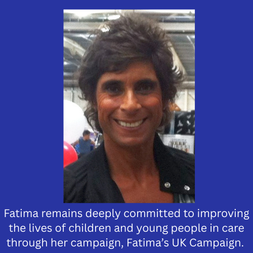 Fatima Whitbread (b.1961), born Fatima Vedad, grew up in care before being fostered at 14. She became a world champion javelin thrower, Olympic medalist, and the first Briton to set a throwing world record. Autobiography 'Survivor' was published 2012.
shorturl.at/hocND