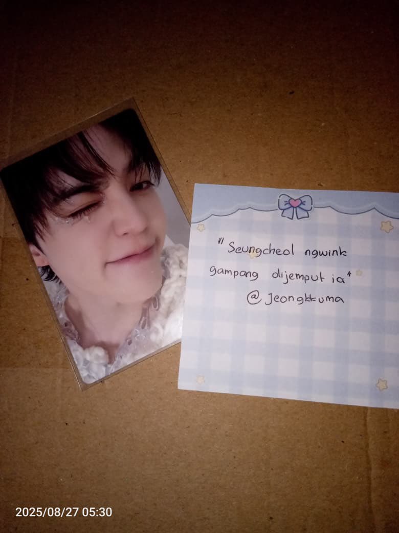 today’s proof! ๑ > ᴗ < ๑

©️thank u kak (JeonghYoon1004) <33