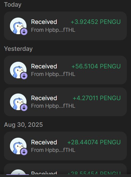 🎉🐧 WADDLE GIVEAWAY 🐧🎉
Woke up in a generous mood and feel like rewarding our holders today!

We’re giving 500,000 $WADDLE to 1 lucky holder! 💎❄️
To enter:
1️⃣ Like ❤️ this post
2️⃣ RT 🔁
3️⃣ Post a screenshot of your $WADDLE rewards + your Solana wallet address in the comments