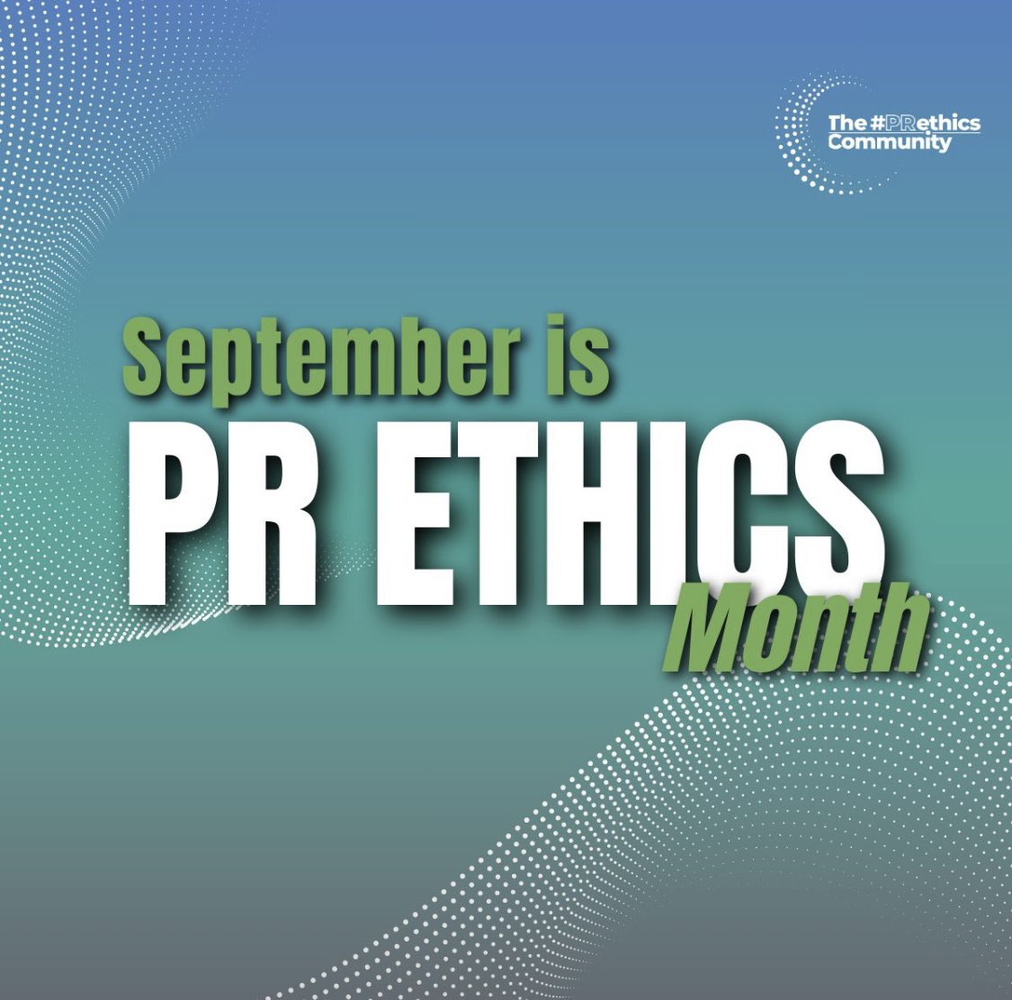 marybethwest's tweet photo. September is PR Ethics Month in the public relations industry…
The #PRethics Community over on LinkedIn is a great place to connect with an international professional community in PR and share learning-based resources.
#EthicsMonth #EthicsMatter
🔗
https://t.co/CjLhpgaJtQ https://t.co/2sIy3iOS5E