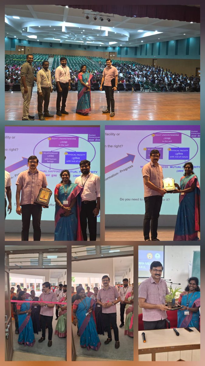 SchlenkMepco's tweet image. Proud moment at Mepco Schlenk Engineering College as we inaugurated the Universal Human Values (UHV) Cell on 28th August 2025.
#MepcoSchlenk #UHVCell #UniversalHumanValues