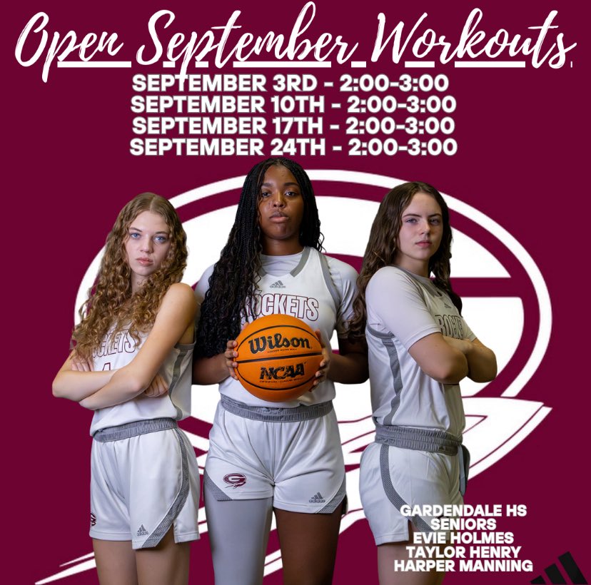 Open gym dates @ Gardendale HS‼️ #hsbball