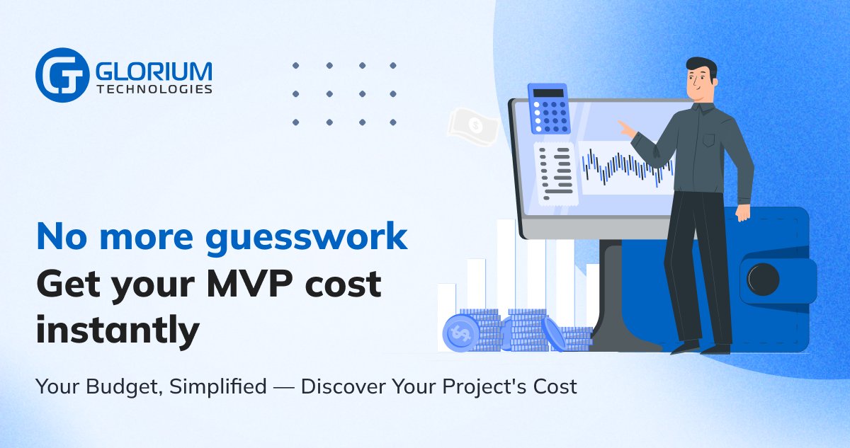 Glorium Technologies (@glorium_tech) on Twitter photo ⏱️ Planning an MVP budget? Meet our MVP Calculator — built to keep things realistic and transparent.
What it helps you do:
👉See the full picture — not just pre-launch, but also post-launch items like updates, user support, and bug fixes. 
👉Estimate ROI — model how and when ⏱️ Planning an MVP budget? Meet our MVP Calculator — built to keep things realistic and transparent.
What it helps you do:
👉See the full picture — not just pre-launch, but also post-launch items like updates, user support, and bug fixes. 
👉Estimate ROI — model how and when