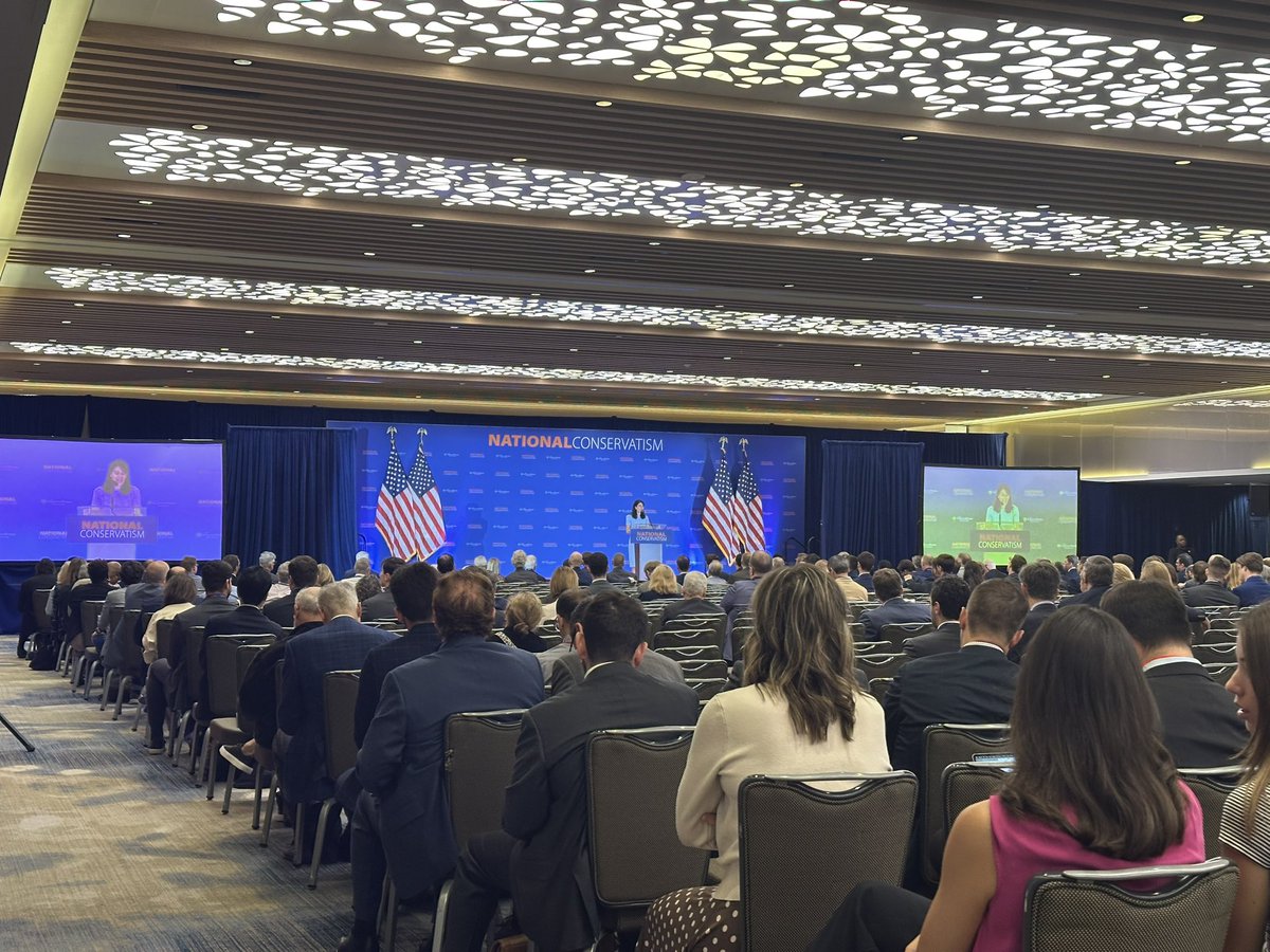 NatCon 5 plenary speakers are running the victory lap of conservative wins since 2024 but don’t shy away from key division points for this year’s conference. (Israel/Iran, AI, foreign policy, and tech) 

Will be covering for <a href="/WNGdotorg/">WORLD</a> all week. If you’re here, DM/come say hi!