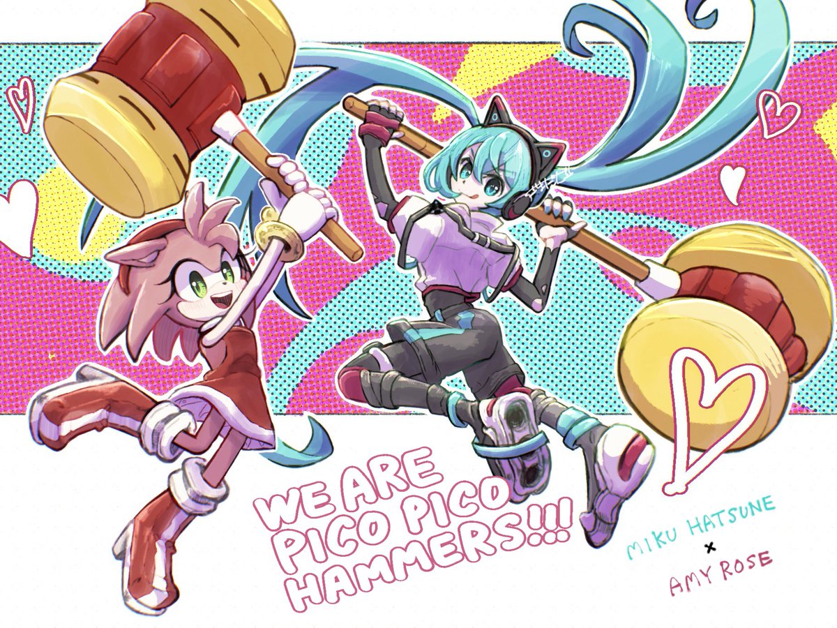 WE LOVE PICO PICO HAMMERS💕
 #ソニミク