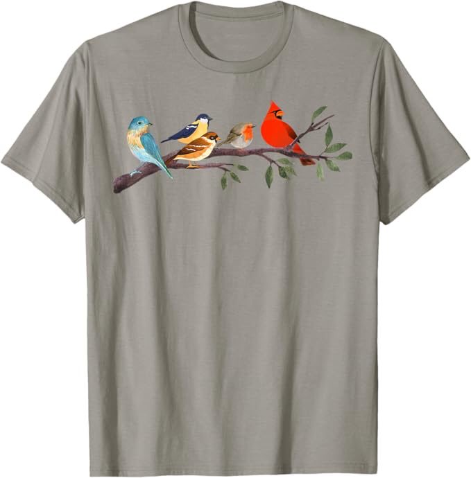 Freedom has feathers 🕊️🌿”
 Birds on a branch, peace in your soul 🌸
Wear the calm you seek   
I need this shirt. #BirdLover #NatureVibes  
a.co/d/5hOhWFE