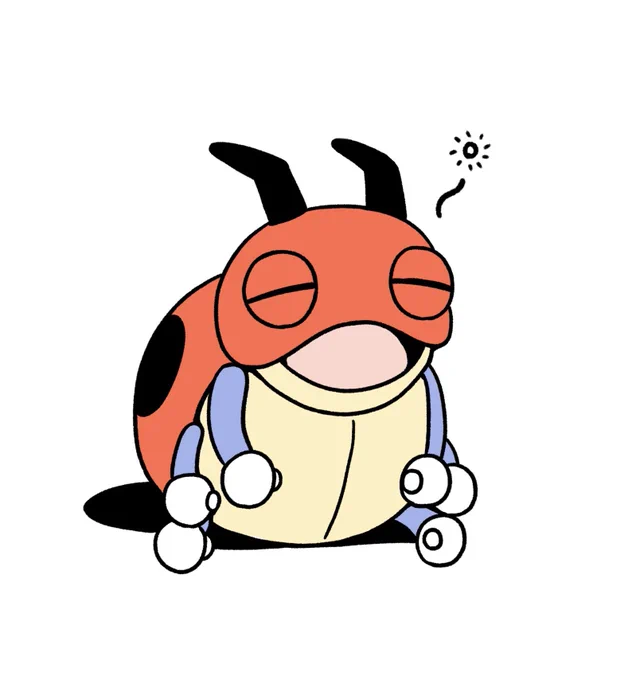 ポケモンのレディバって可愛いな
#FA 