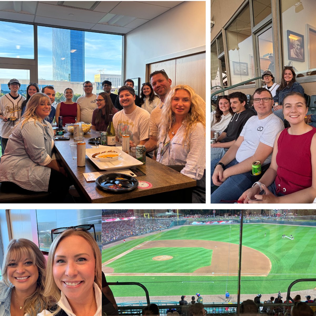 CompStructural's tweet image. The Indy office wrapped up summer in the best way last Friday—cheering on the Indianapolis Indians together at Victory Field! Such a fun outing and a great way to close out the season