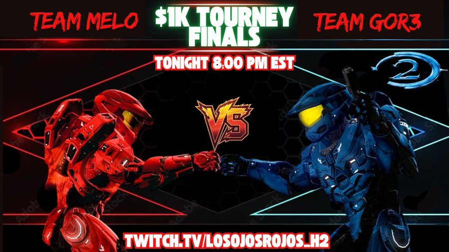 <a href="/ComplexityHalo/">ComplexityHalo</a> <a href="/HCS/">Halo Esports</a> GGs <a href="/ComplexityHalo/">ComplexityHalo</a>! Come watch our $1K Halo 2 Tourney championship tonight at 8 PM east for classic MLG Halo!
twitch.tv/losojosrojos_h2