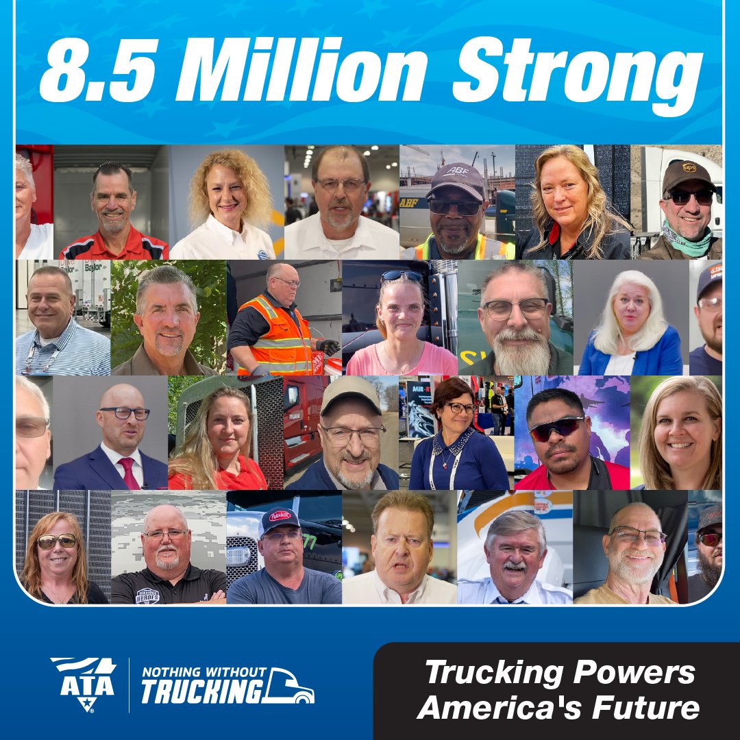 To wrap up the Labor Day holiday, we honor the 8.5 million Americans whose work fuels the trucking industry and, in turn, powers our nation’s economy and future.

From drivers and dispatchers to technicians, safety professionals, software developers, and tech innovators, these
