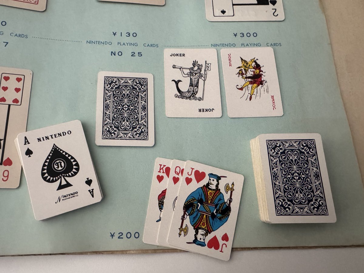 Nintendo Playing Cards No. 25