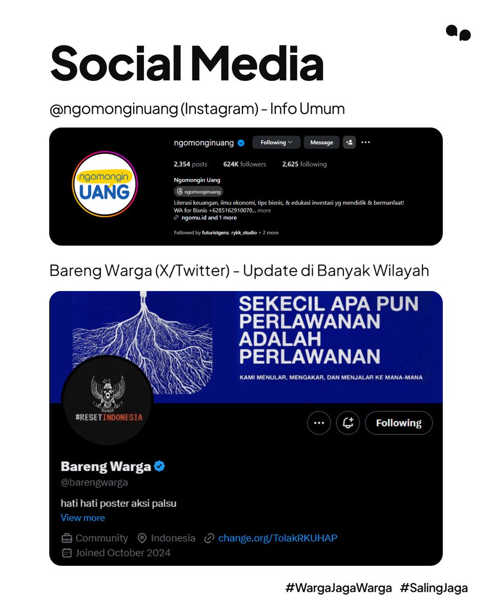 Satu Persen - Indonesian Life School tweet media