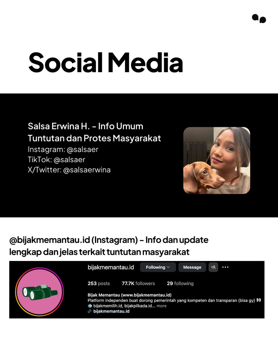 Satu Persen - Indonesian Life School tweet media