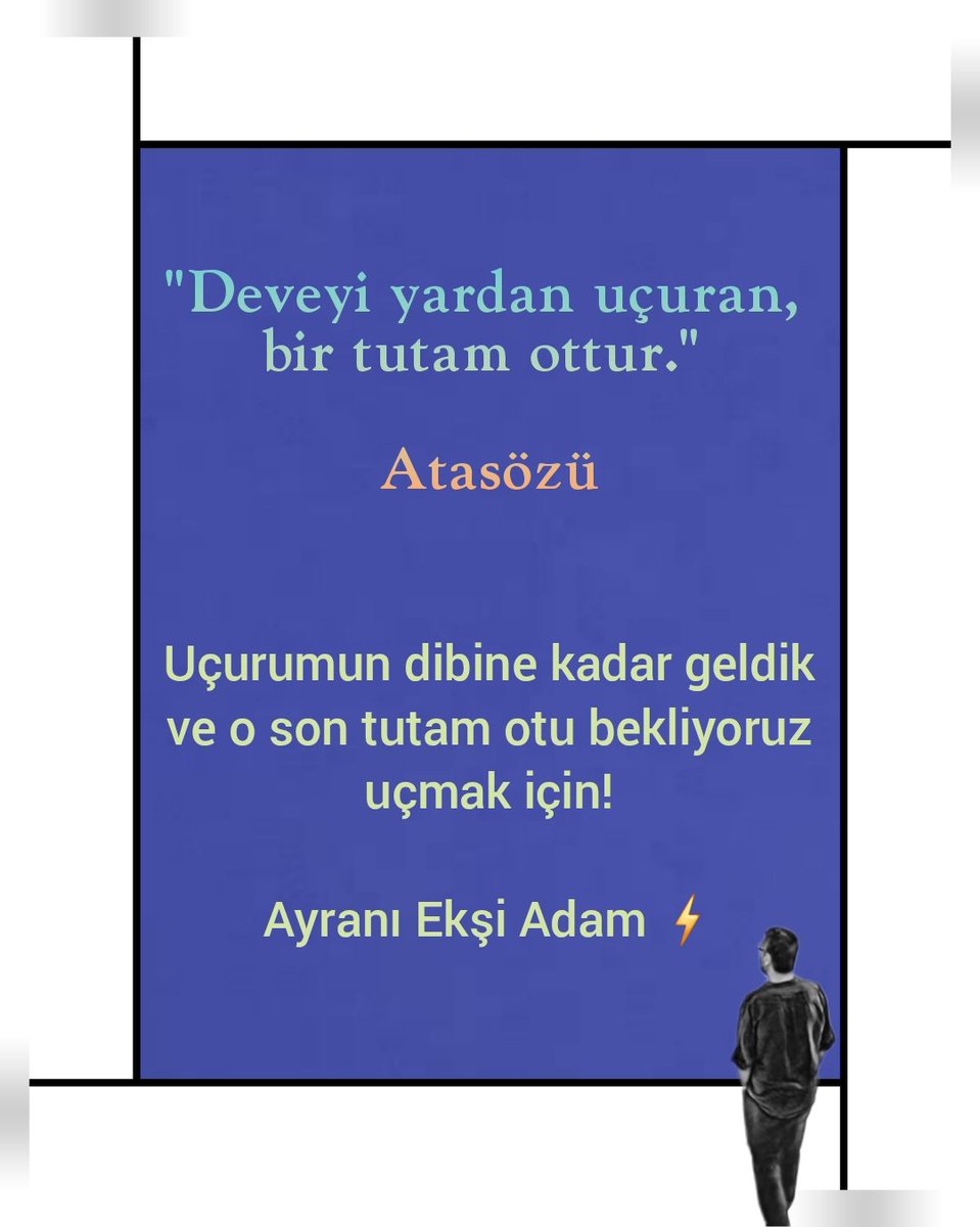 AyraniEksiAdam's tweet image. #atasözü 
#deve #yar #uçurum #tutam #ot 
...!!!