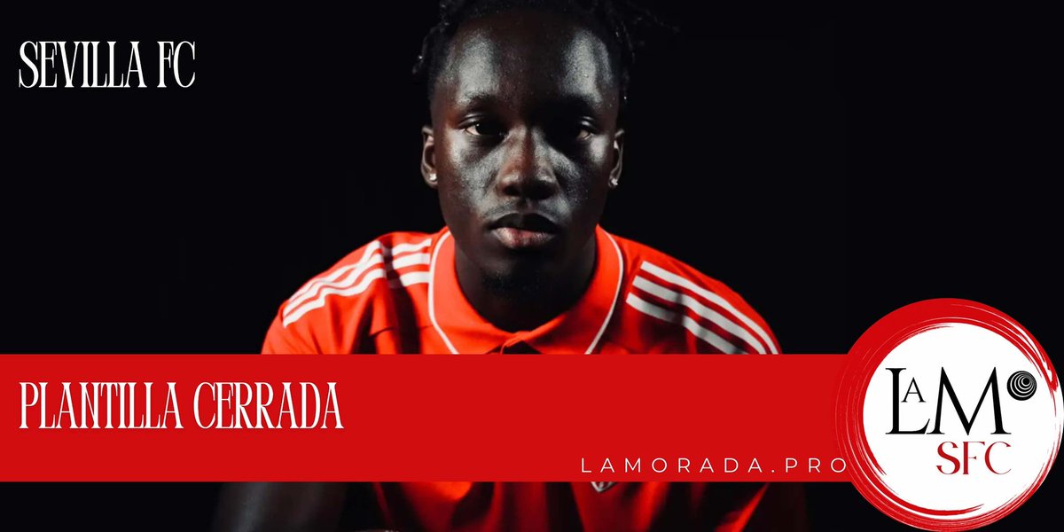 LaMoradaSFC's tweet photo. 𝑺𝑬𝑽𝑰𝑳𝑳𝑨 𝑭𝑪: 𝑷𝒍𝒂𝒏𝒕𝒊𝒍𝒍𝒂 𝒄𝒆𝒓𝒓𝒂𝒅𝒂

https://t.co/EYCH5GLaPN

Con la salida de Lukebakio se aceleraron las llegadas ya concretadas: Mendy, Cardoso y Alexis Sánchez y la rescisión de Iheanacho.

Con todos esto, ahora es Almeyda quien manda.

#SevillaFC #LaLiga https://t.co/v6YpDIQPke