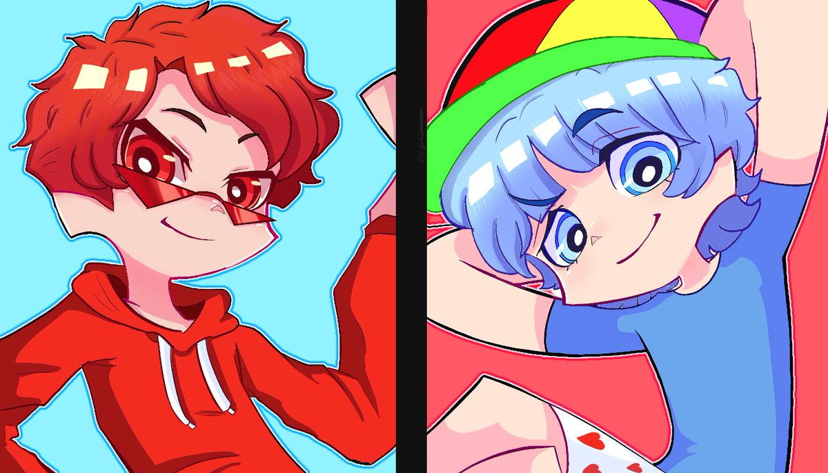 Neto y Flex x Panty&amp;Stocking 👊🏼
<a href="/NetoBloxYT/">NetoBlox</a> <a href="/iflexvega/">FlexVega</a>