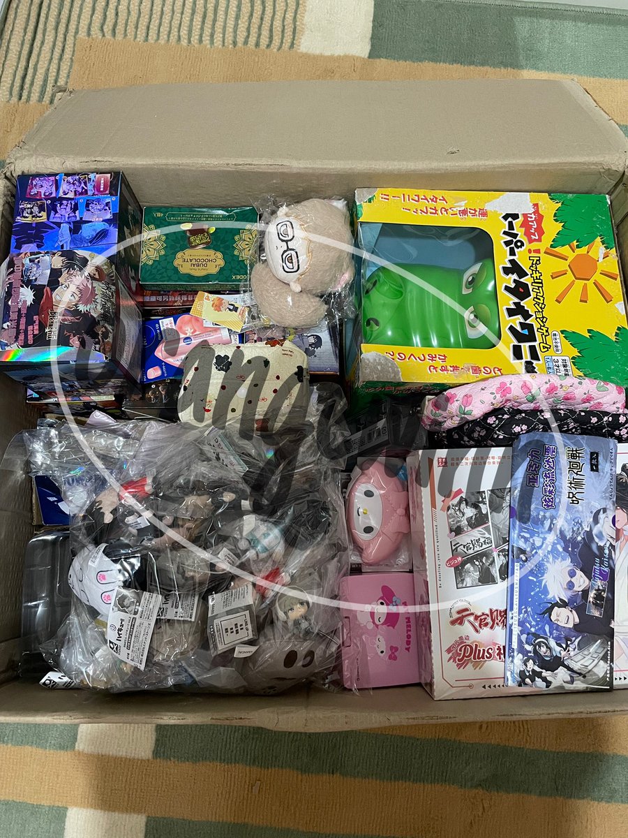 box Thailand / box China / Box Jepang sudah sampai yaa, jastipan gacha gacha sudah sampai juga 🙏 invoice pelunasan akan segera dikirim yaa thank you! 

#warunganime #warungbl