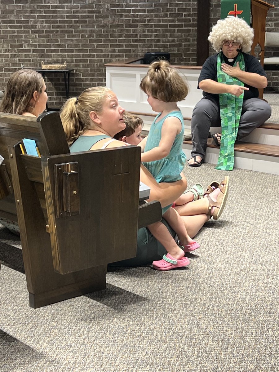 RoRo and her Aunt at church!
