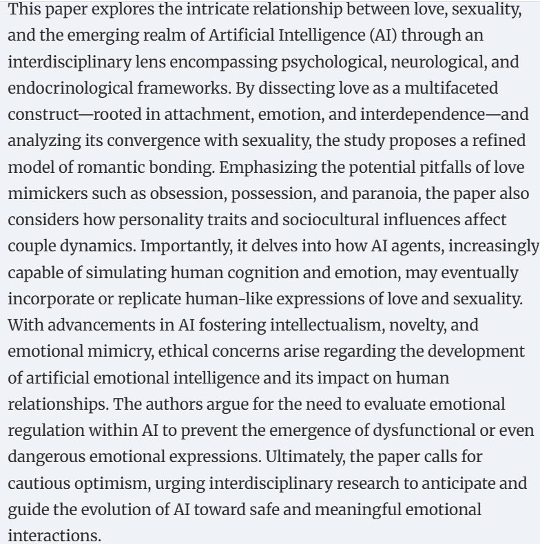 SubhankarMD's tweet photo. One after another... This time in QJM (IF 6.4) https://t.co/amiqkBledH 
#Love #Sex #Oxytocin #Hypothalamus #Neuroendocrinology #artificial_intelligence
@OxUniPress
@_qjm_
@chatgptricks
@GoogleAI
@ASI_Alliance
@IndiaESI https://t.co/Ha0ieKVYeE