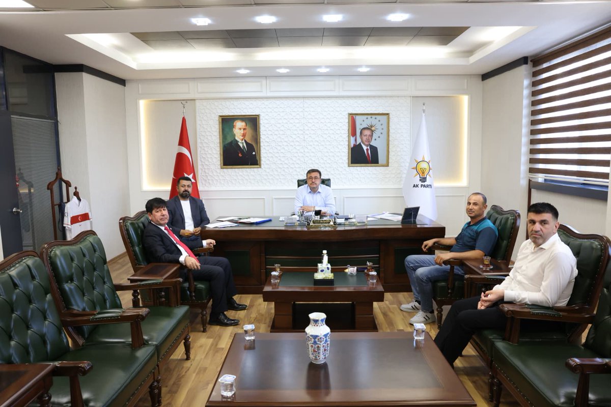 Araban Besni Yavuzeli Dernek Başkanı Sayın Cengiz Koca, İl Başkanımız Sayın Fatih Muhaddis Fedaioğlu’nu ziyaret etti. 

Nazik ziyaretleri adına kendilerine teşekkür ediyoruz. 

<a href="/fmfedaioglu/">Fatih Muhaddis FEDAİOĞLU</a> 
<a href="/Akparti/">AK Parti</a>