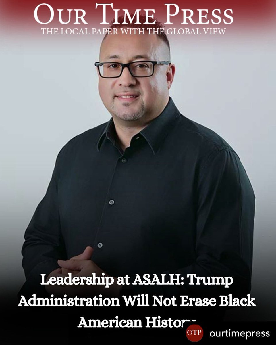 Black history IS American history ✊🏾📚🔥
No attempt to erase slavery or silence our story will succeed.

As <a href="/ASALH/">ASALH</a> reminds us: museums aren’t built to comfort—they’re built to teach. Even when the truth is bloody.

We will not be erased.  

<a href="/OurTimePress/">Our Time Press</a> 

ourtimepress.com/leadership-at-…