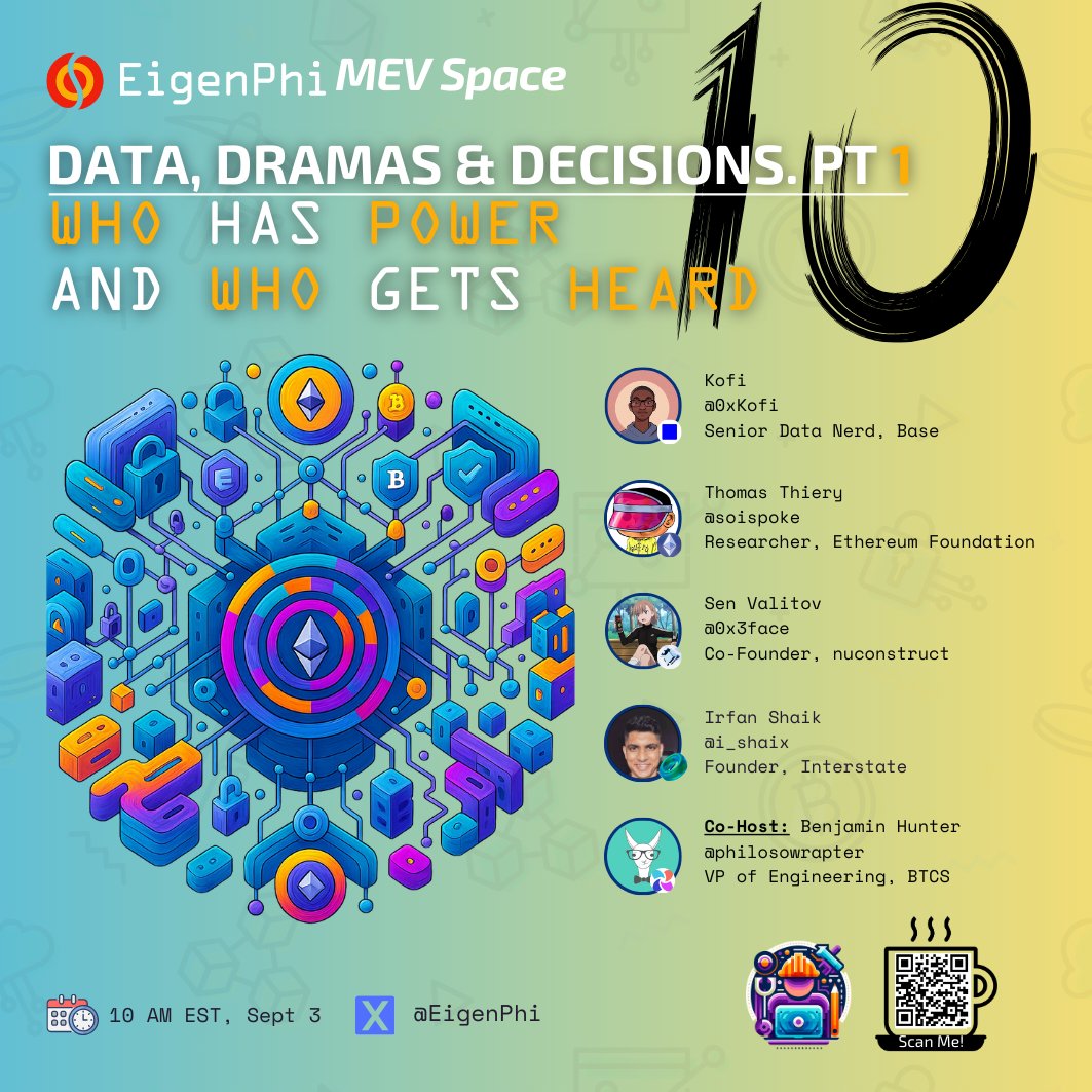 Panelist updated: <a href="/i_shaix/">ishx | interstate.so</a> will take the place of <a href="/0xFanZhang/">Fan Zhang</a>.