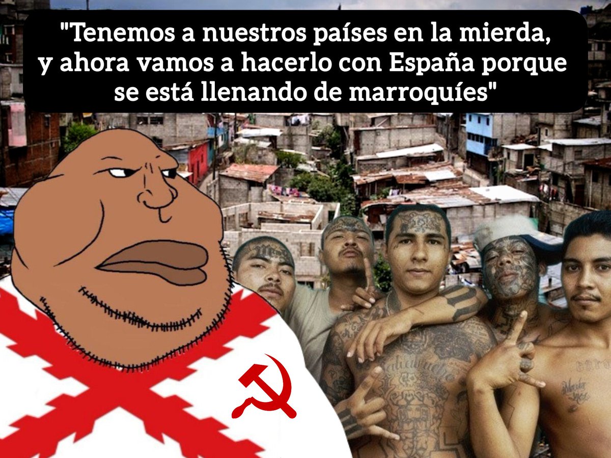 "Os están destruyendo como nación e intentando reemplazaros a vosotros y a vuestra cultura y tradiciones, para compensarlo, permitid que hagamos lo mismo con vosotros".

Suenas así, cállate puta escoria invasora, no sois más que otro enemigo sumado a la lista para España.
