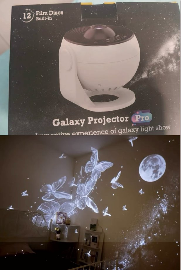 AmariCampb36093's tweet image. This #galaxyprojector is wonderful.🌌✨Meetings are way more interesting under a starry sky. 10/10 recommend for instant cozy vibe! 😉 #AmazonFind