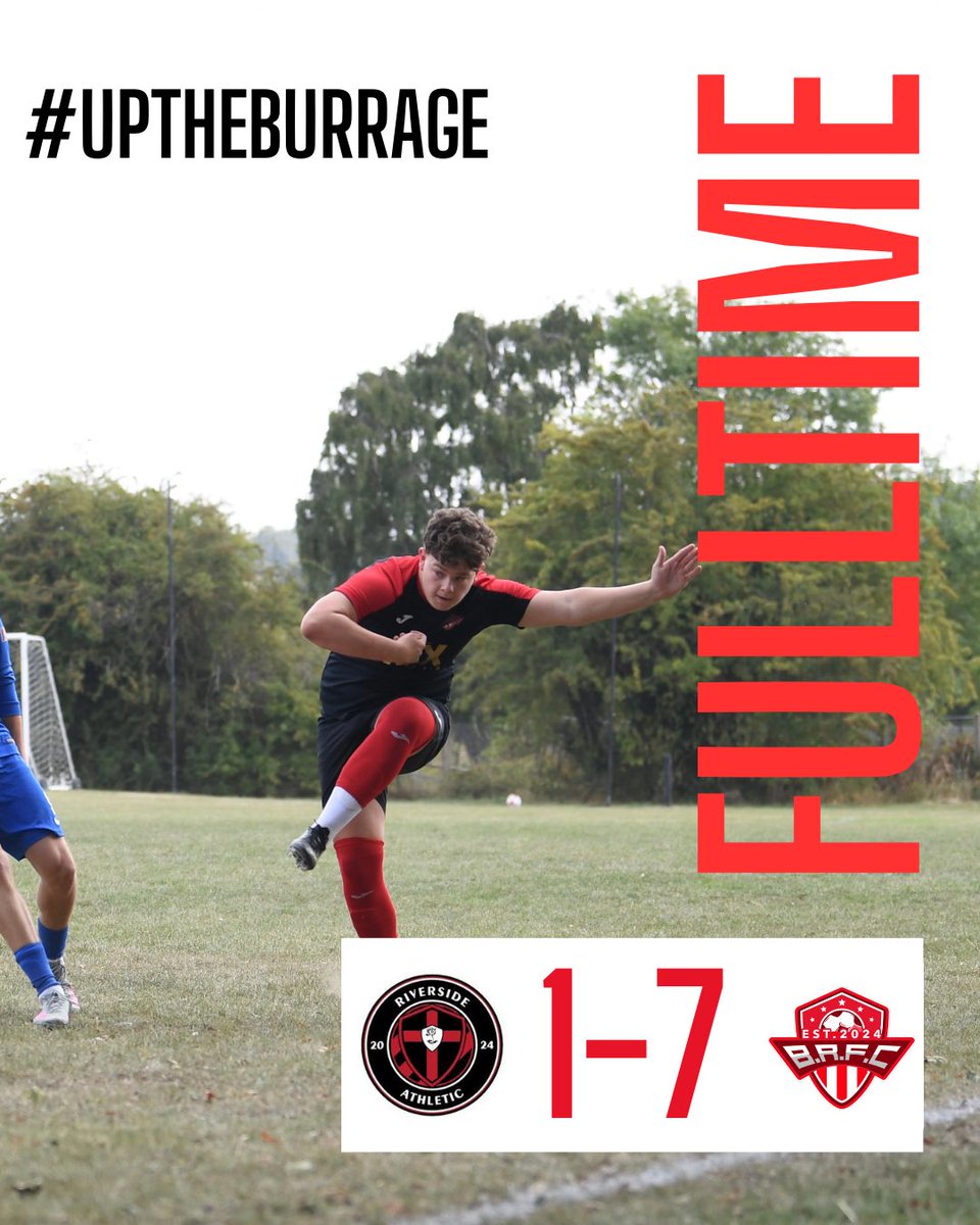 Had a weekend off so I missed the boys in action for the last pre-season game — but what a result! 👏 1–7 to us 🔴⚪ Big thanks to <a href="/riversideathfc/">Riverside Athletic Football Club</a> for the game, we’ll see you throughout the season.