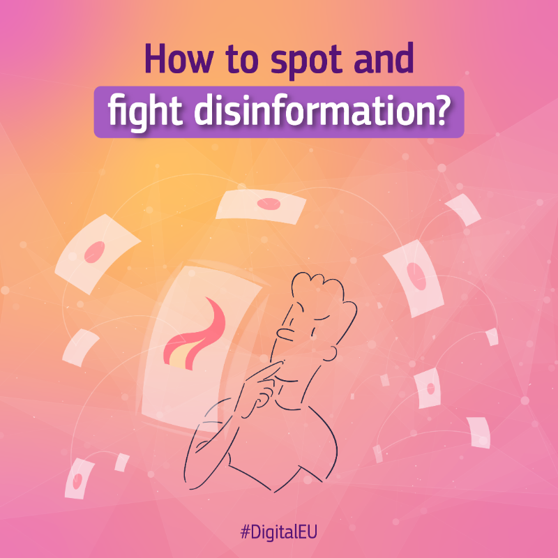 DigitalEU's tweet photo. 🌐The internet is a wonderful tool for learning new things, staying informed about global news, and so much more!

However, 63% of young Europeans come across fake news more than once per week.

🔍It's key for children to know how to recognise an unreliable source.

Learn more ⬇
