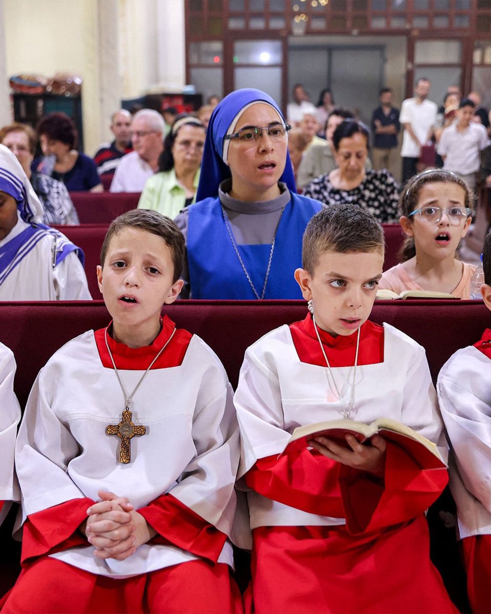 cassie ๐ป๐ฆ (@catholiccassie) on Twitter photo Some of the last Christians in Gaza Some of the last Christians in Gaza