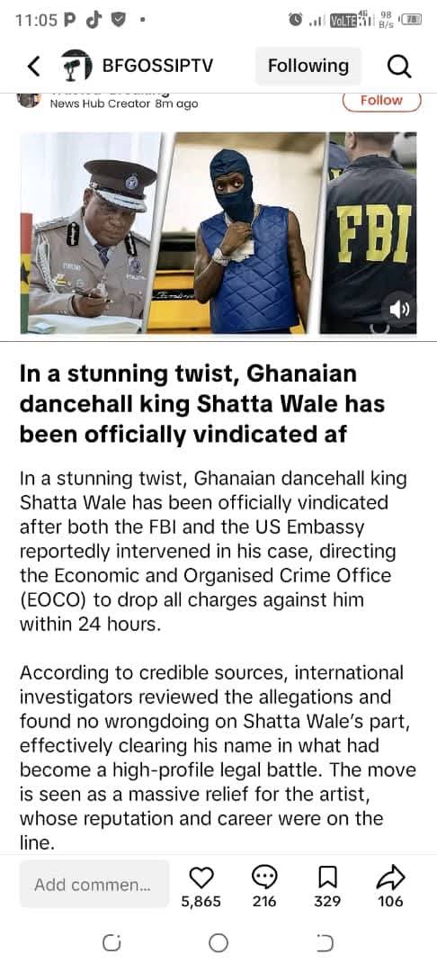 Now Stonebwoy should go to Jamaica and tell them what he said about Shatta was false and out of envy and hate. 

How will he address it sef?