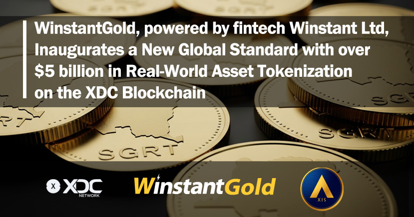 WinstantTech's tweet image. 𝐖𝐢𝐧𝐬𝐭𝐚𝐧𝐭𝐆𝐨𝐥𝐝, 𝐈𝐧𝐚𝐮𝐠𝐮𝐫𝐚𝐭𝐞𝐬 𝐚 𝐍𝐞𝐰 𝐆𝐥𝐨𝐛𝐚𝐥  𝐒𝐭𝐚𝐧𝐝𝐚𝐫𝐝 𝐰𝐢𝐭𝐡 𝐨𝐯𝐞𝐫 $𝟓 𝐛𝐢𝐥𝐥𝐢𝐨𝐧 𝐢𝐧  𝐑𝐞𝐚𝐥-𝐖𝐨𝐫𝐥𝐝 𝐀𝐬𝐬𝐞𝐭 𝐓𝐨𝐤𝐞𝐧𝐢𝐳𝐚𝐭𝐢𝐨𝐧 𝐨𝐧 @XDC_Network_   
 winstant.tech/blog/axis-prog…