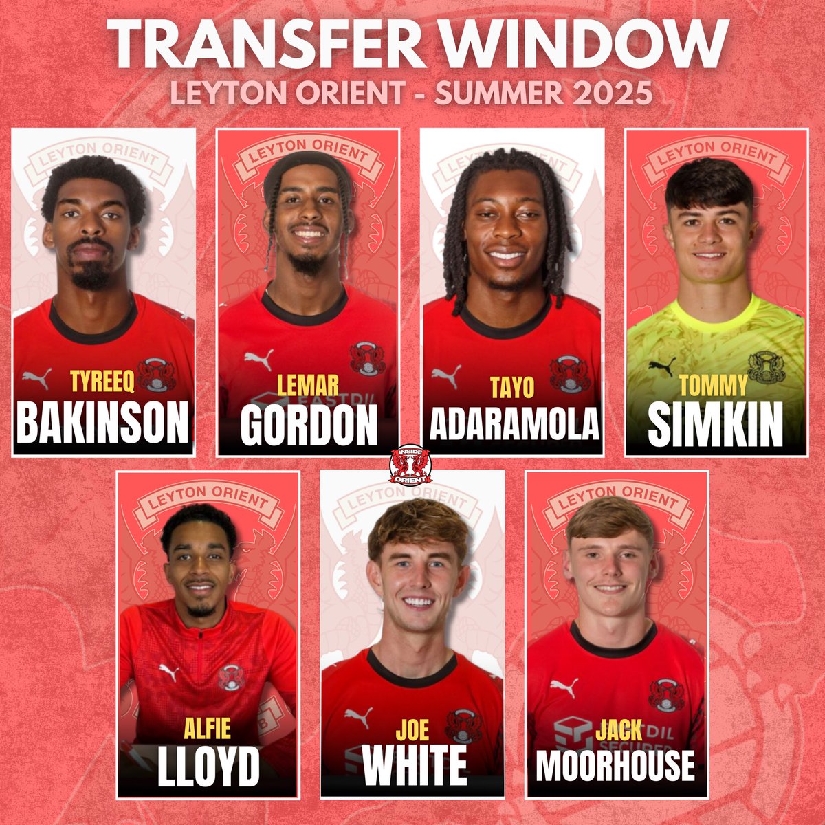 Deadline day done ✅ 

All the incomings for Leyton Orient this window - how would you rate it, O’s fans? 👇🔴⚪

 #LOFC