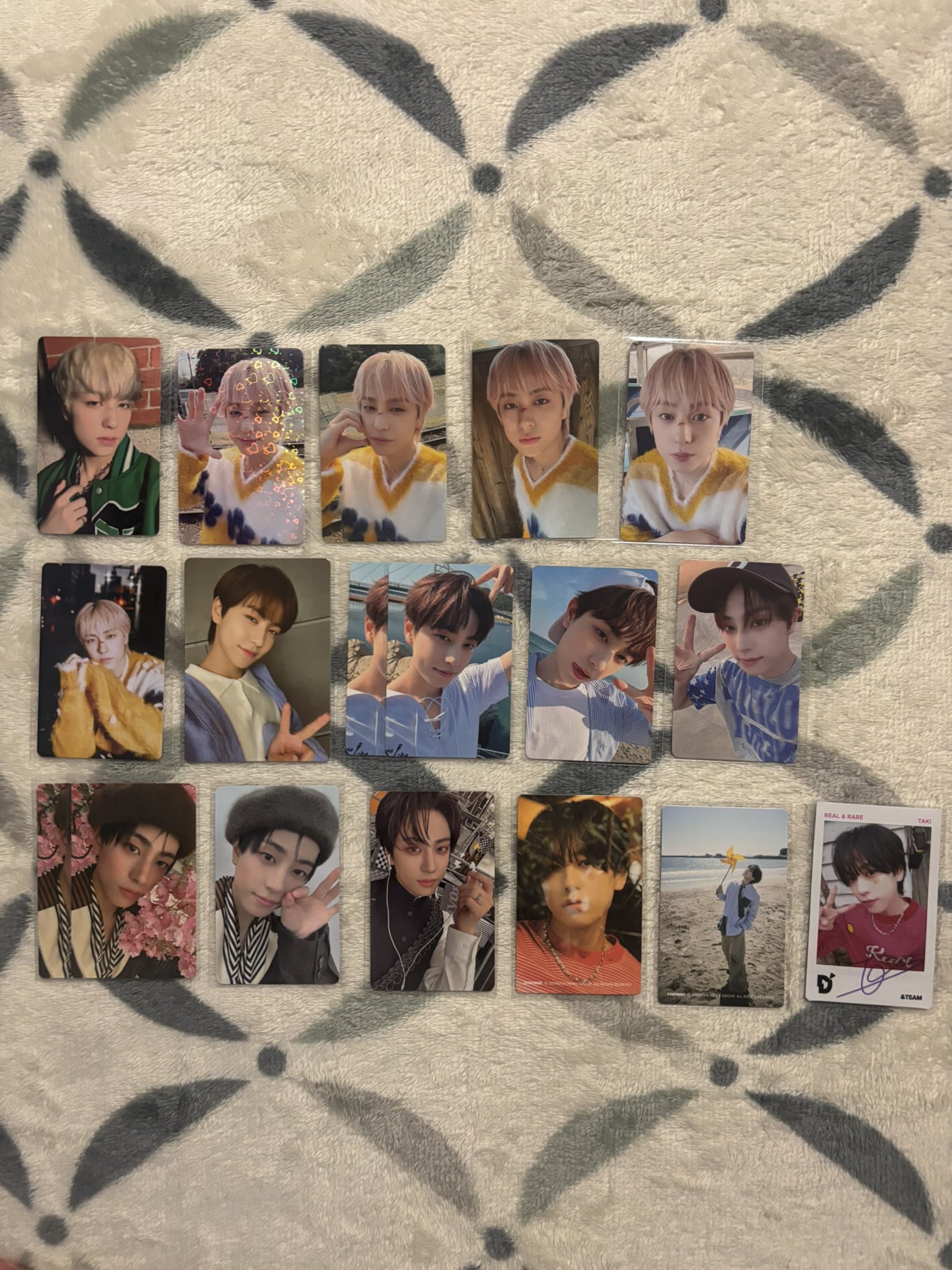 &amp;TEAM - &amp;TEAM dpartment popup ハラカド チェキ　セット　ニコラス ＆TEAM ハラカド D'PARTMENT NICHOLAS ニコラス チェキ - メルカリ