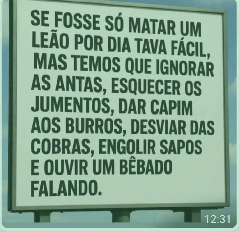 Desse jeito. 😡😡