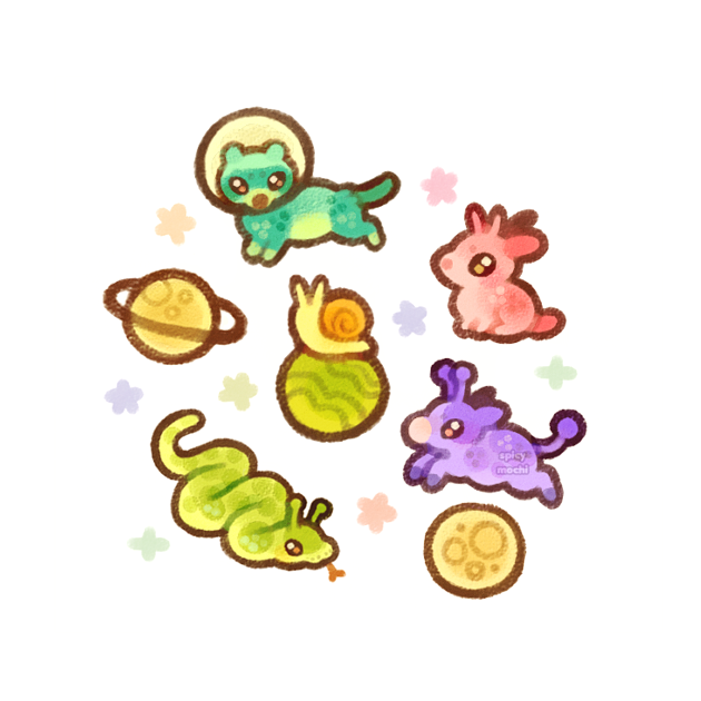 spicy_mochi's tweet photo. tiny creatures from outer space https://t.co/hLLxIilXrp
