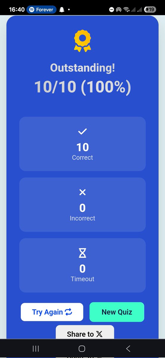 Scored 10/10. Does that mean I'm not a billionaire?