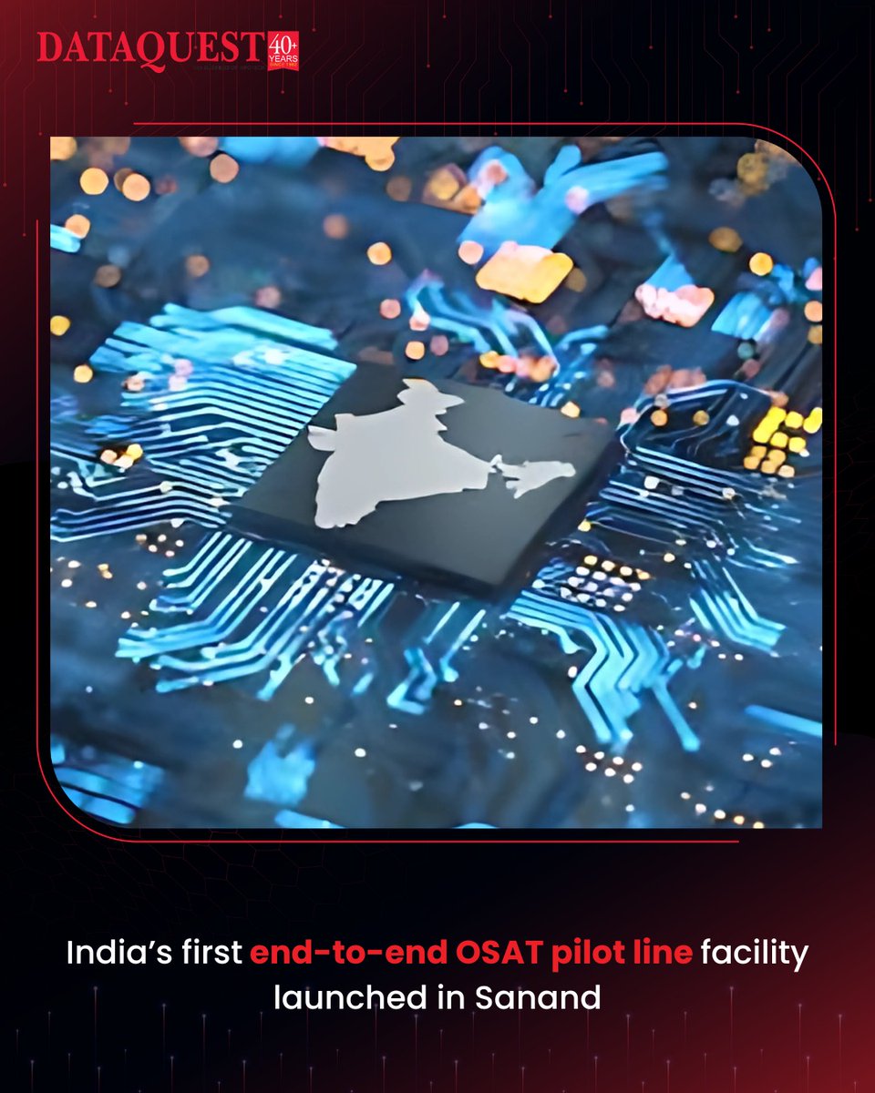 dataquestindia's tweet image. By 2032, the world could face 1 million semiconductor talent shortfall; India is now poised to bridge that gap, and lead in semiconductor talent

Read More: dqindia.com/esdm/indias-fi…

#dataquest #OSAT #pilotline #facility #technology
